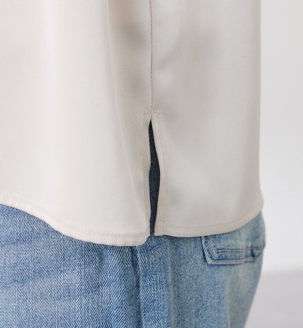  「2WAY サテンキャミソール」|シャツ・ブラウス|