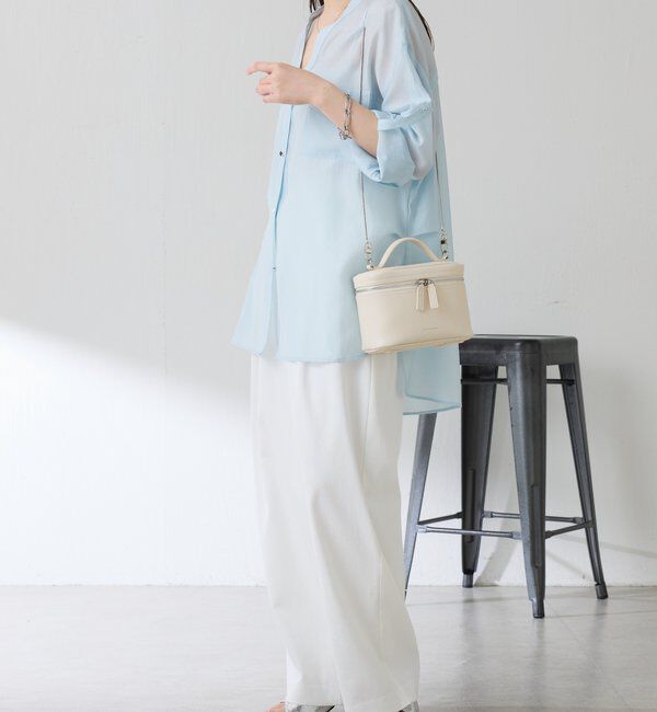  「シェルタリング3タックパンツ」|チノ|