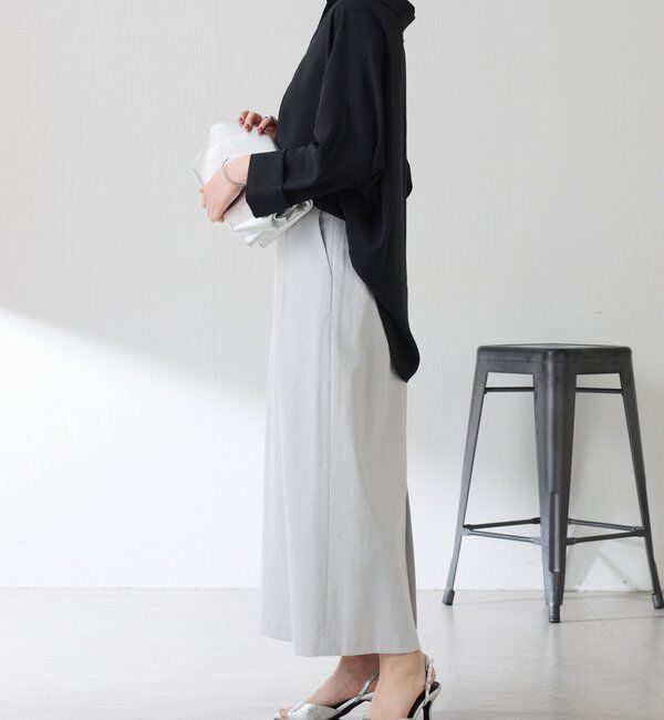  「ジャージスキッパードルマンブラウス」|シャツ・ブラウス|