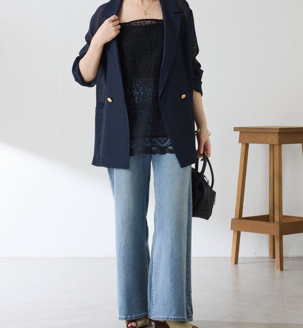  「メッシュダブルジャケット」|テーラードジャケット|