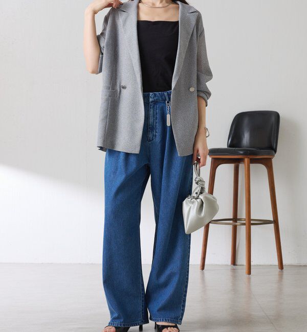  「メッシュダブルジャケット」|テーラードジャケット|