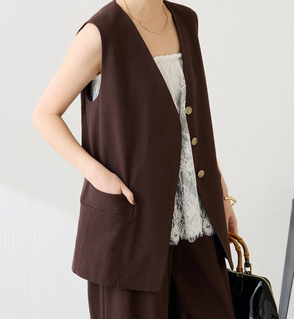  「シェルタリングジレ」|ベスト・ジレ|