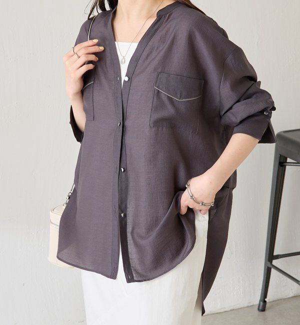  「ヴィンテージライクシアーシャツ」|シャツ・ブラウス|