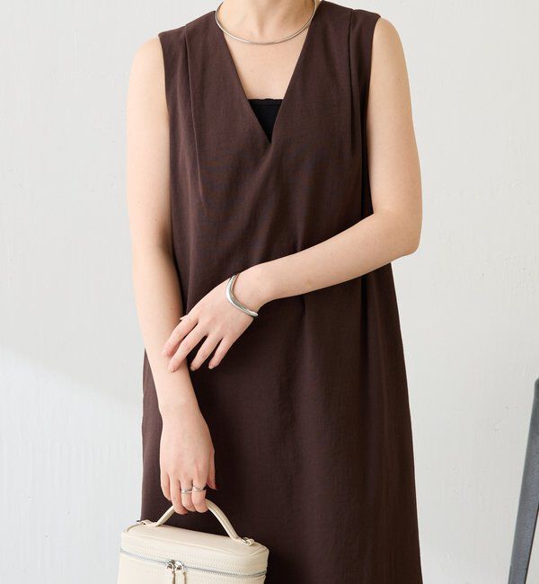  「シェルタリングIラインワンピース」|ワンピース|