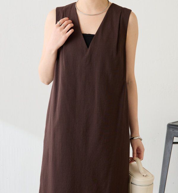  「シェルタリングIラインワンピース」|ワンピース|