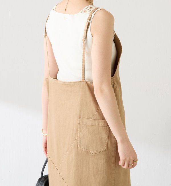  「Q.anosリラックススリムデニムワンピース」|ワンピース|