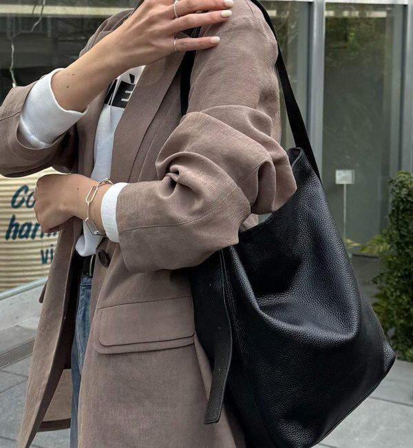  「【PAPILLONNER/パピヨネ】レザーワンハンドルバッグ」|トートバッグ|