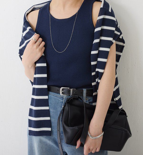  「レイヤードVネックニット」|ニット・セーター|