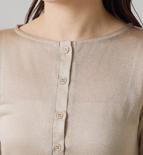  「サイドギャザーカーディガン」|Tシャツ・カットソー|