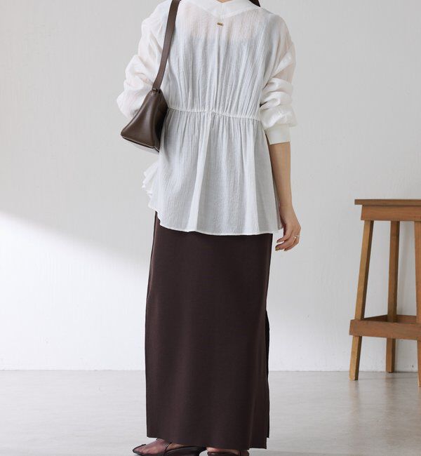  「ミラノリブニットワンピース」|ワンピース|