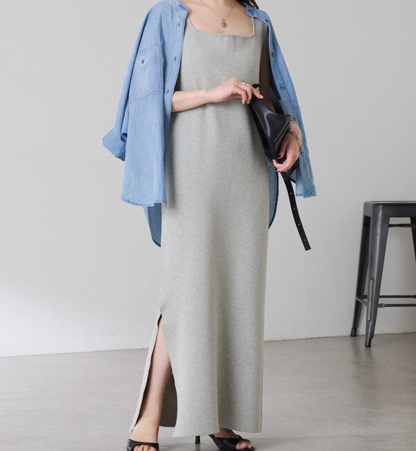  「ミラノリブニットワンピース」|ワンピース|