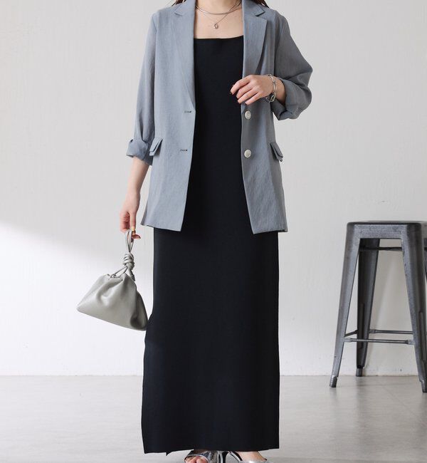  「ミラノリブニットワンピース」|ワンピース|