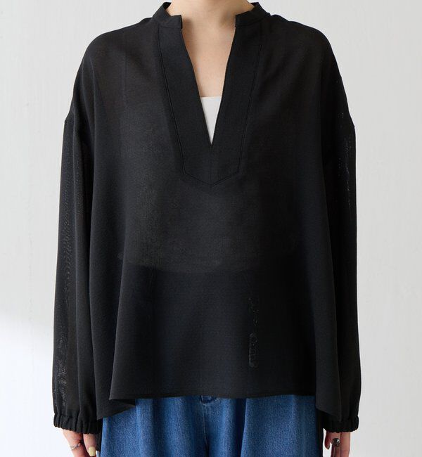  「ヴィンテージメッシュブラウス」|シャツ・ブラウス|