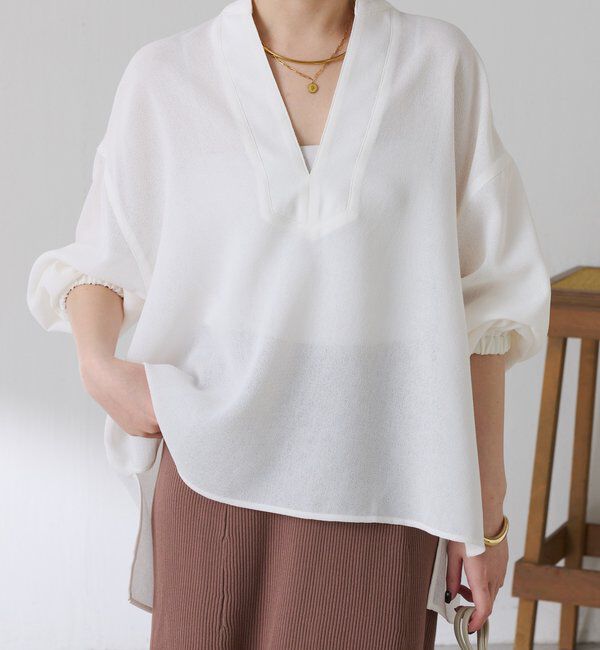  「ヴィンテージメッシュブラウス」|シャツ・ブラウス|