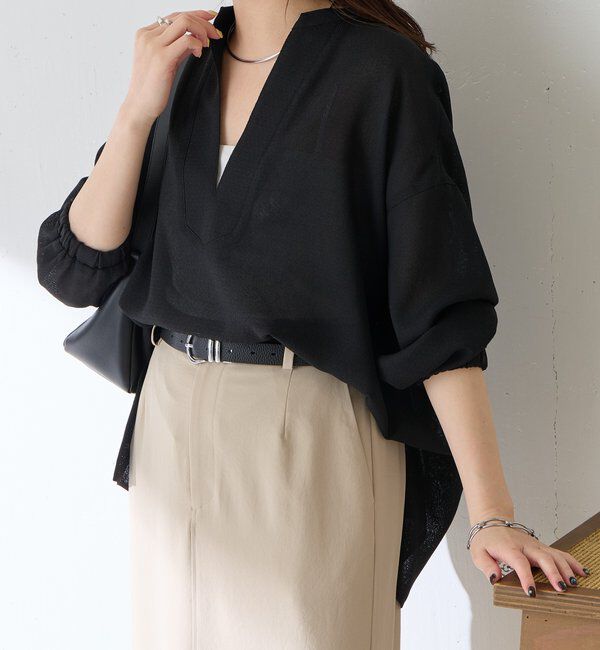  「ヴィンテージメッシュブラウス」|シャツ・ブラウス|