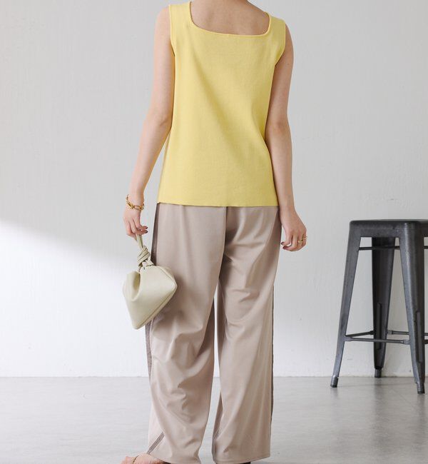  「【接触冷感/ストレッチ】イージースラックスパンツ」|チノ|