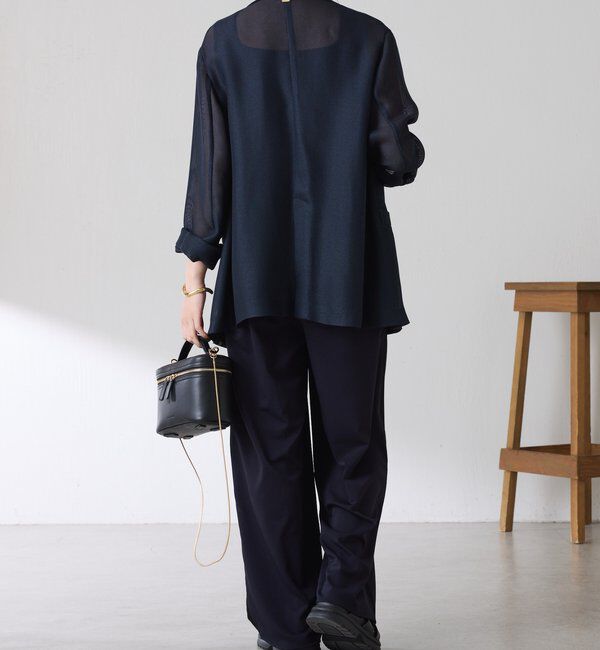  「【接触冷感/ストレッチ】イージースラックスパンツ」|チノ|