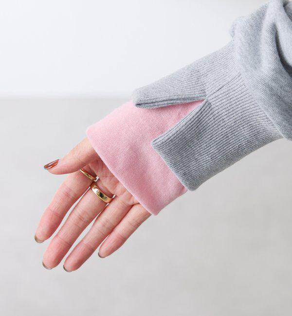  「【インフルエンサー@asamin企画】レイヤード風スウェット」|Tシャツ・カットソー|