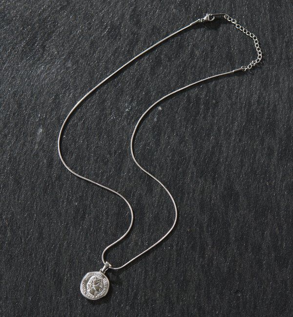  「【Sivelle./シヴェル】ステンレスコインネックレス」|リング|