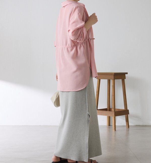  「メッシュドロストシャツ/シアー」|シャツ・ブラウス|