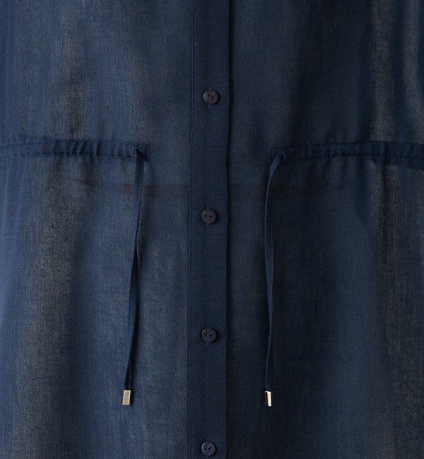  「メッシュドロストシャツ/シアー」|シャツ・ブラウス|