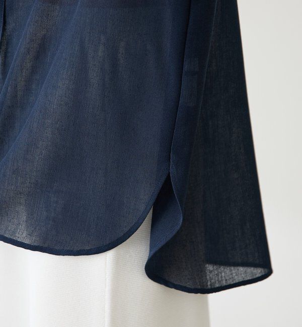  「メッシュドロストシャツ/シアー」|シャツ・ブラウス|