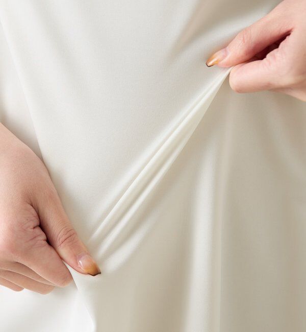  「ストレッチサテンTシャツ」|Tシャツ・カットソー|