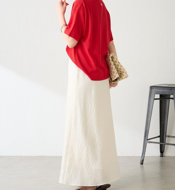  「カレッジ風ロゴTシャツ」|Tシャツ・カットソー|