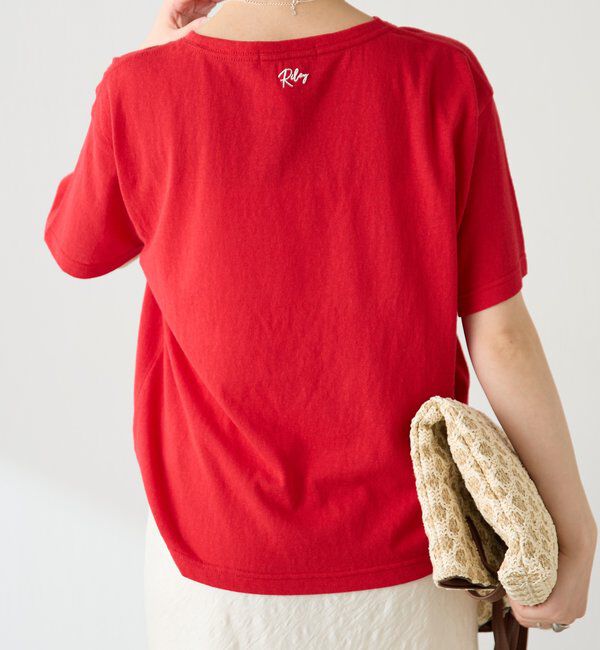  「カレッジ風ロゴTシャツ」|Tシャツ・カットソー|