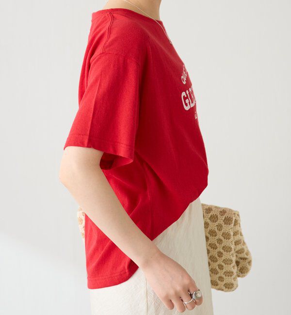  「カレッジ風ロゴTシャツ」|Tシャツ・カットソー|