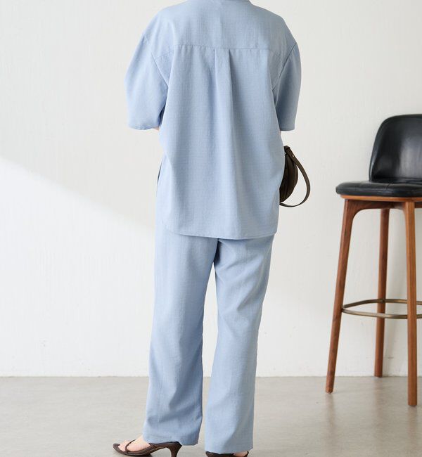  「【コーデが決まる】 スキッパーシャツセットアップ」|ワンピース|