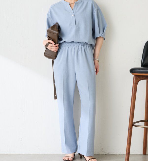  「【コーデが決まる】 スキッパーシャツセットアップ」|ワンピース|