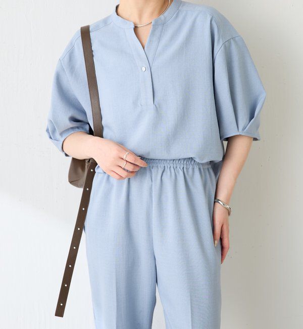  「【コーデが決まる】 スキッパーシャツセットアップ」|ワンピース|