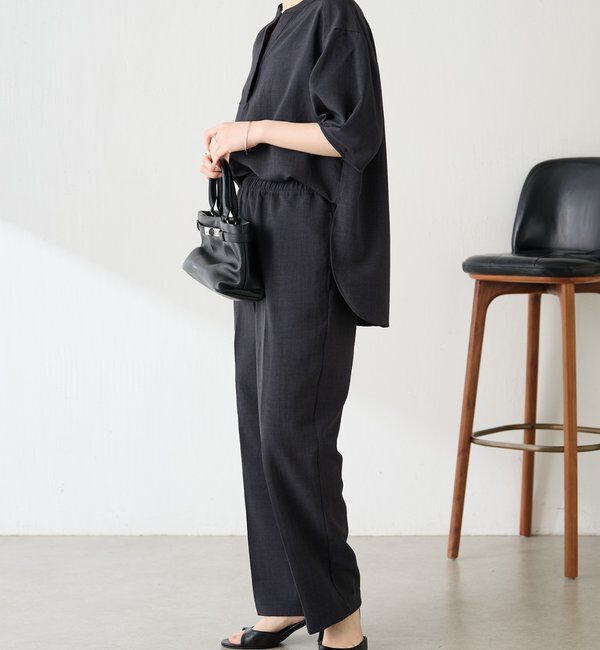  「【コーデが決まる】 スキッパーシャツセットアップ」|ワンピース|