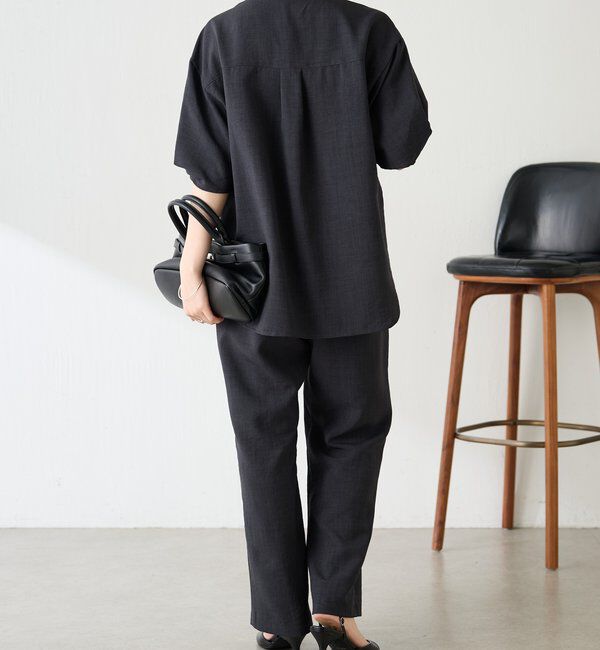  「【コーデが決まる】 スキッパーシャツセットアップ」|ワンピース|