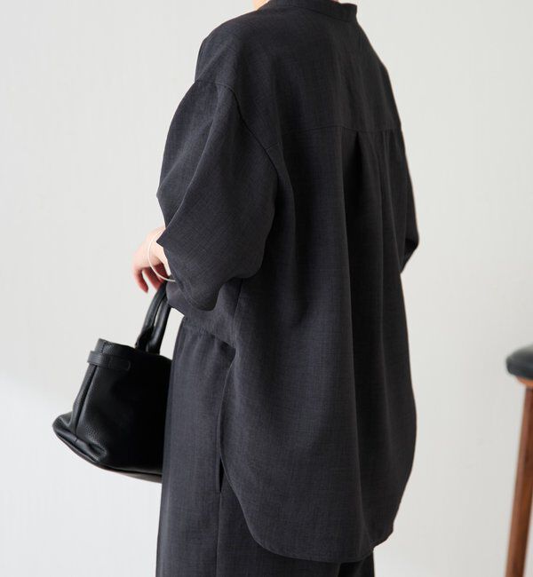  「【コーデが決まる】 スキッパーシャツセットアップ」|ワンピース|