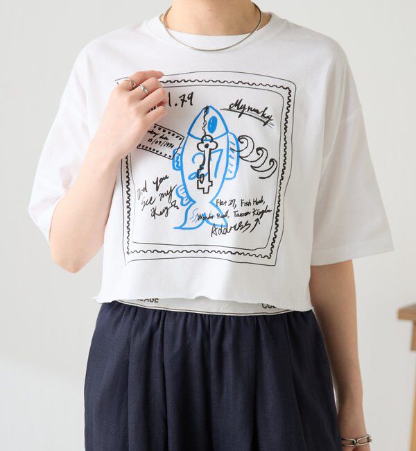  「【manipuri/マニプリ別注】プリントTシャツ」|Tシャツ・カットソー|