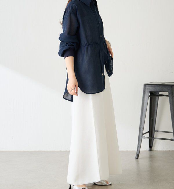  「ニットロングスカート」|スカート|