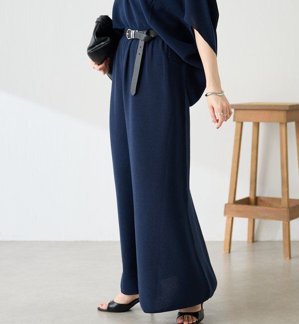  「ニットロングスカート」|スカート|