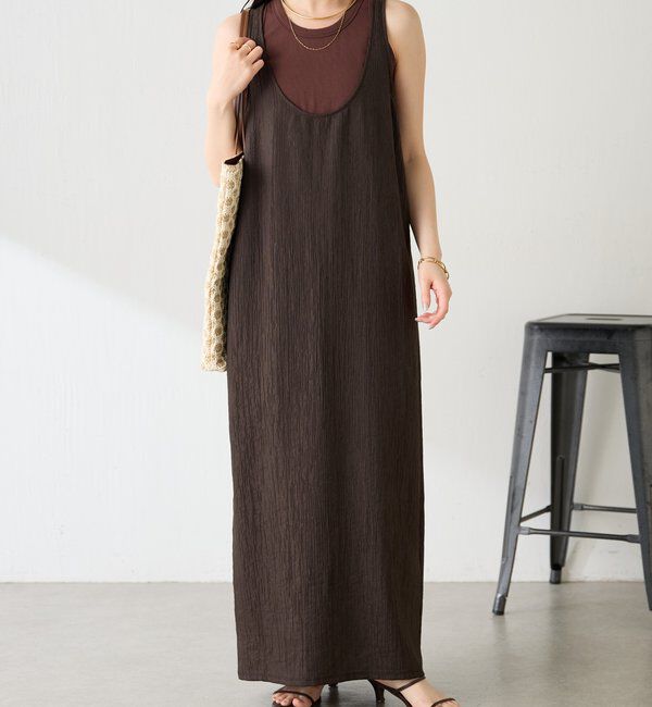  「レイヤードタンクワンピース」|ワンピース|