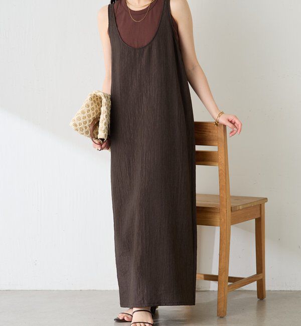  「レイヤードタンクワンピース」|ワンピース|