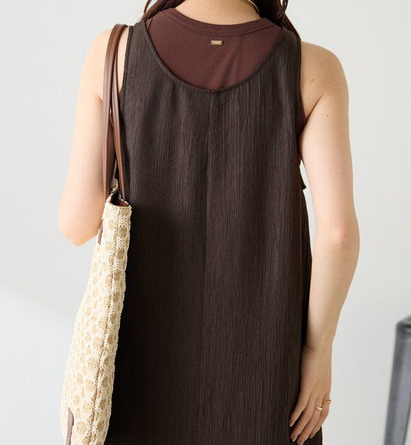  「レイヤードタンクワンピース」|ワンピース|