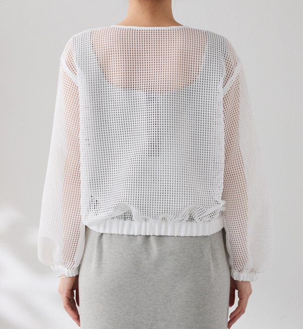  「【夏にも着れる長袖】Vネックシアーブルゾン」|その他|