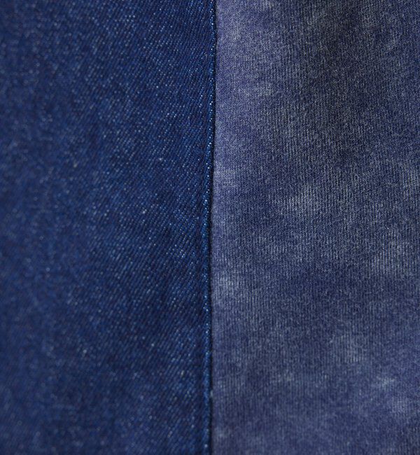  「Q.anosライトオンスデニムフレアタンクトップ」|Tシャツ・カットソー|