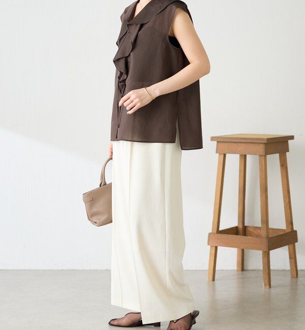  「ラッフルフレンチブラウス」|シャツ・ブラウス|