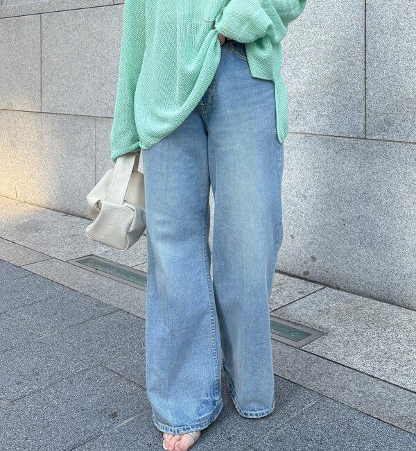  「ルーズフレアデニム」|デニム|