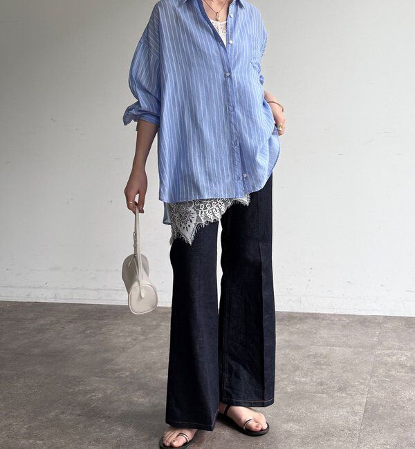  「ルーズフレアデニム」|デニム|