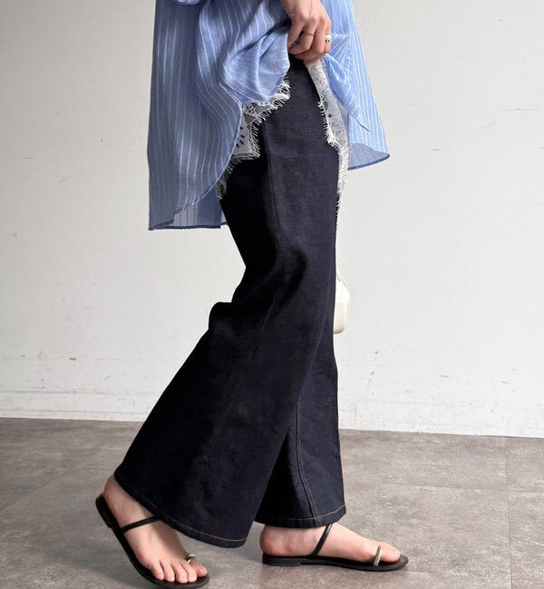  「ルーズフレアデニム」|デニム|