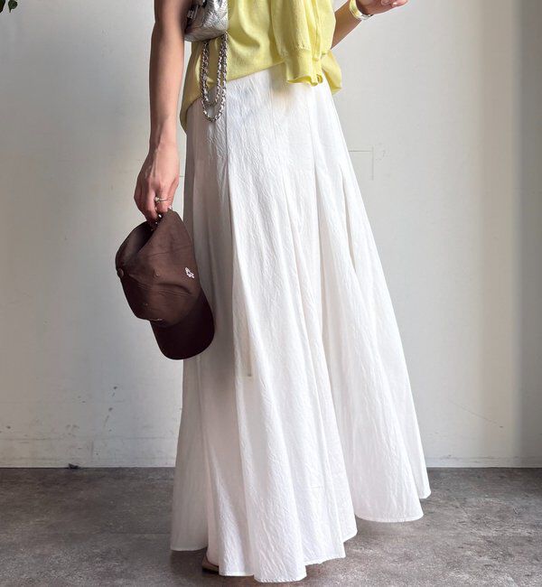  「タックフレアスカート」|スカート|