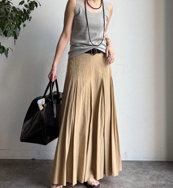  「タックフレアスカート」|スカート|